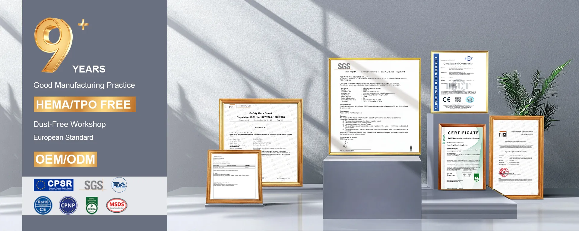 Certified-gel polish manufacturer