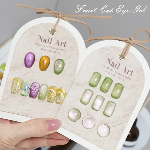 Custom Fruit Cat Eye Gel Polish Wholesale (1)
