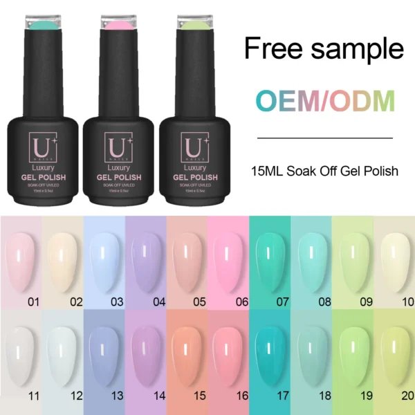 Custom Gel Nail Polish Supplier and Manufacturer