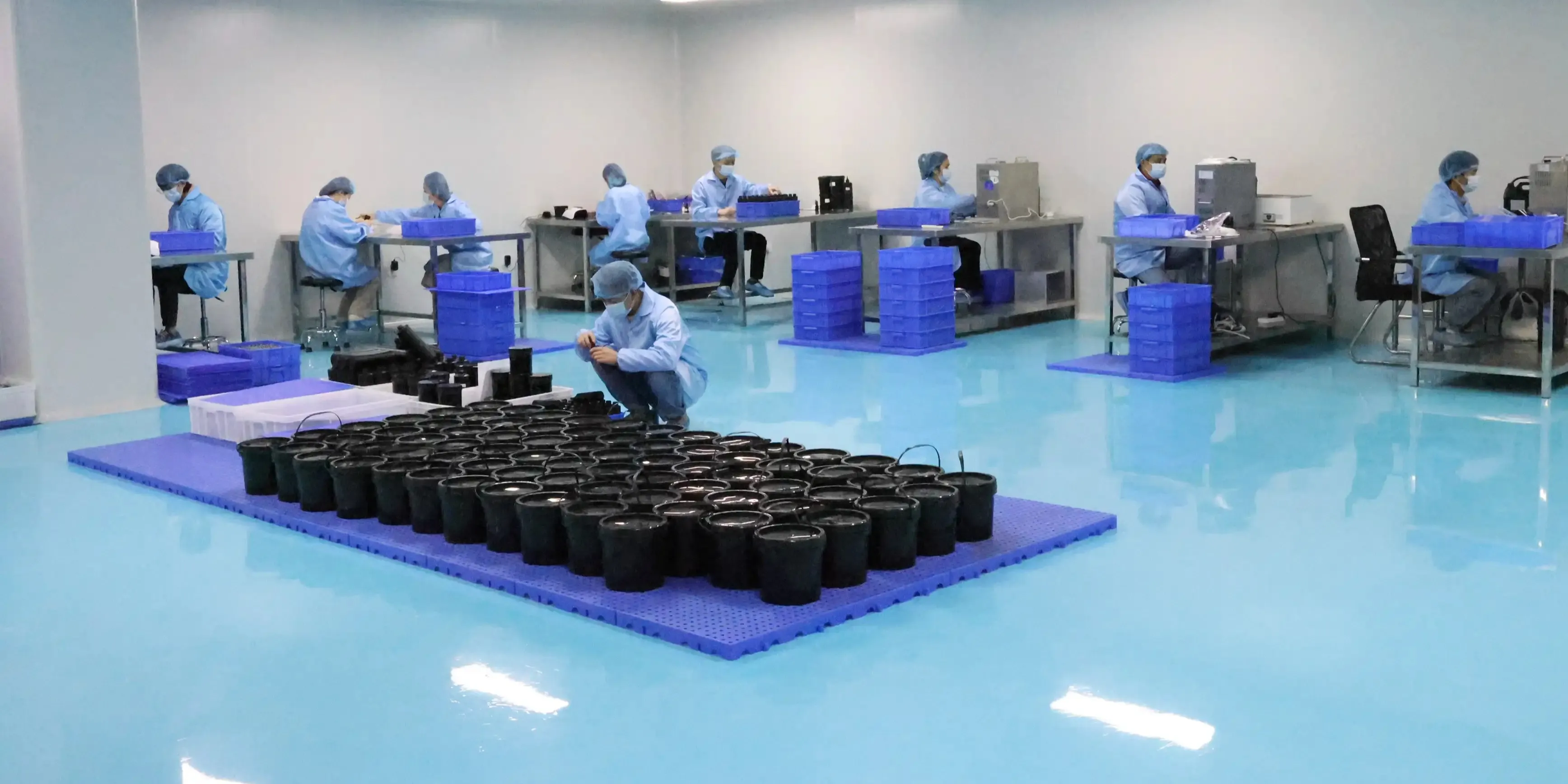 Gel Polish Manufacturing-dust free workshop