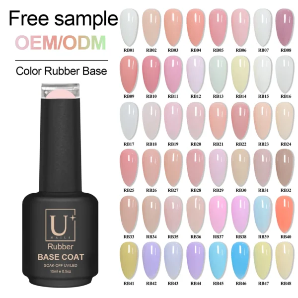 OEM-Gel Nail Color Base Coat Wholesaler