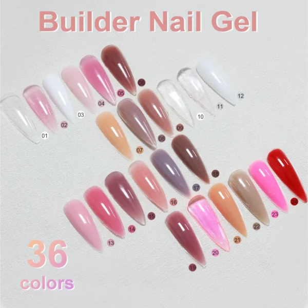 Private Label 36 Colors Builder Gel