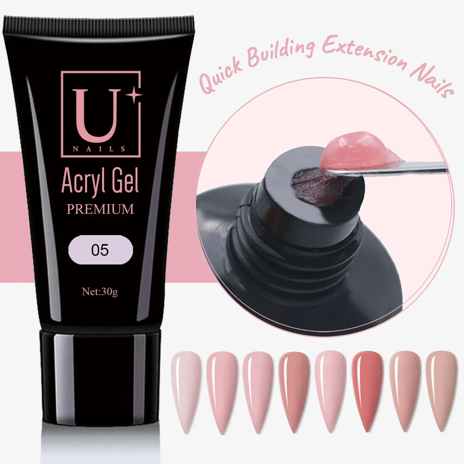 Private label Poly Gel UVLED Soak Off Wholesale