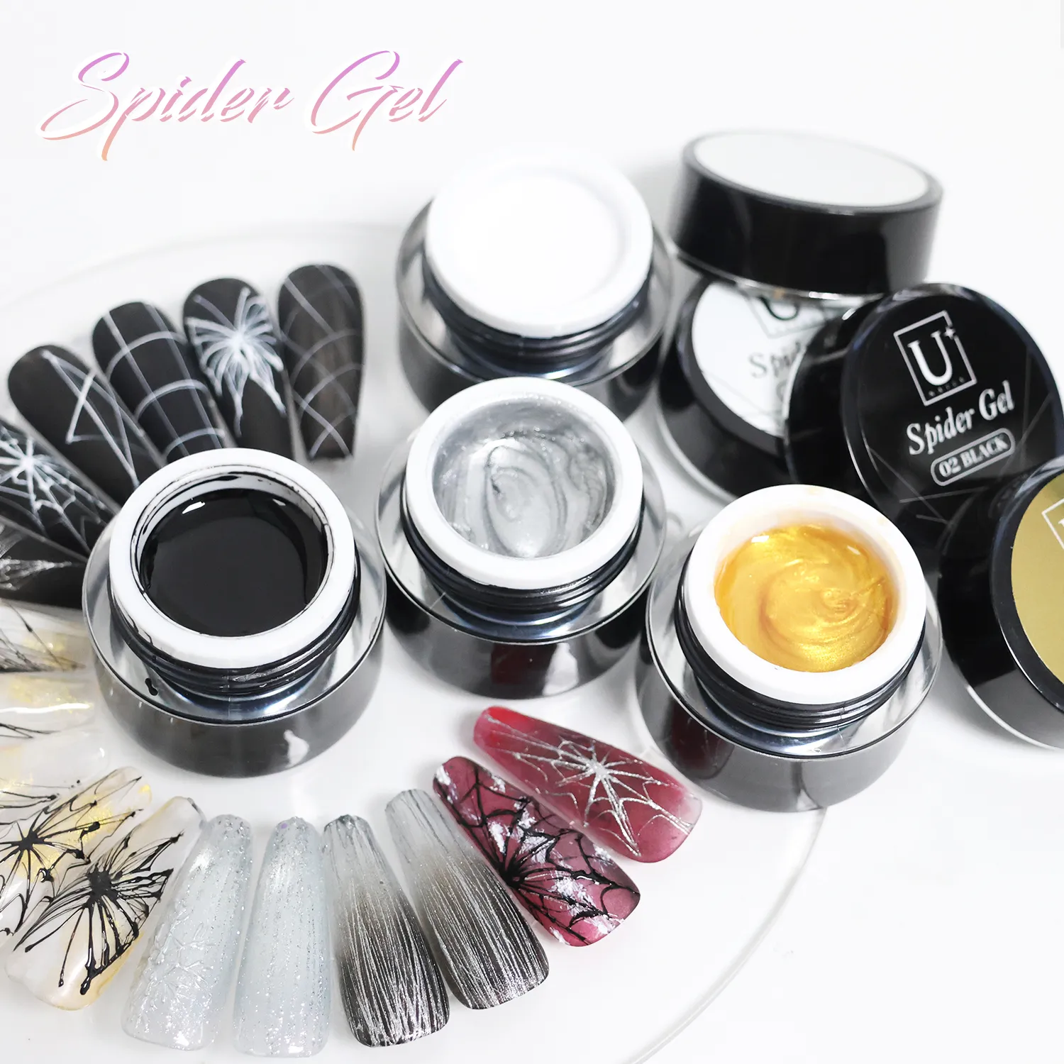 Wholesale Spider Gel for Nail Art (8)
