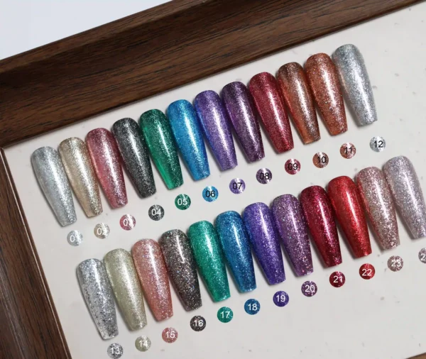 Platinum Diamond Gel Nail Polish Bulk (3)