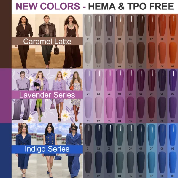 Wholesale Gel Nail Polish Colors 2025 (3)
