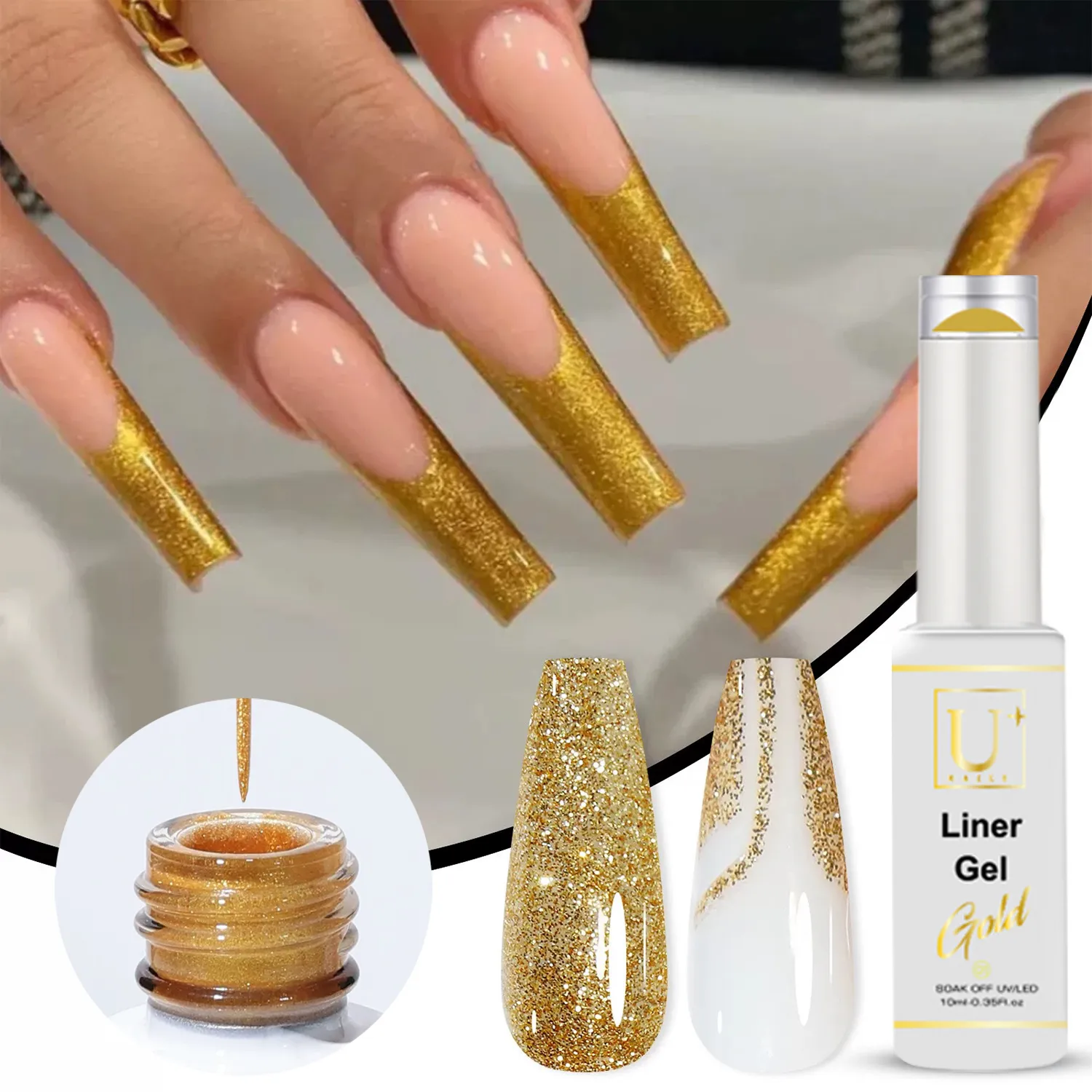 Custom Liner Art Gel For Nail Art (3)