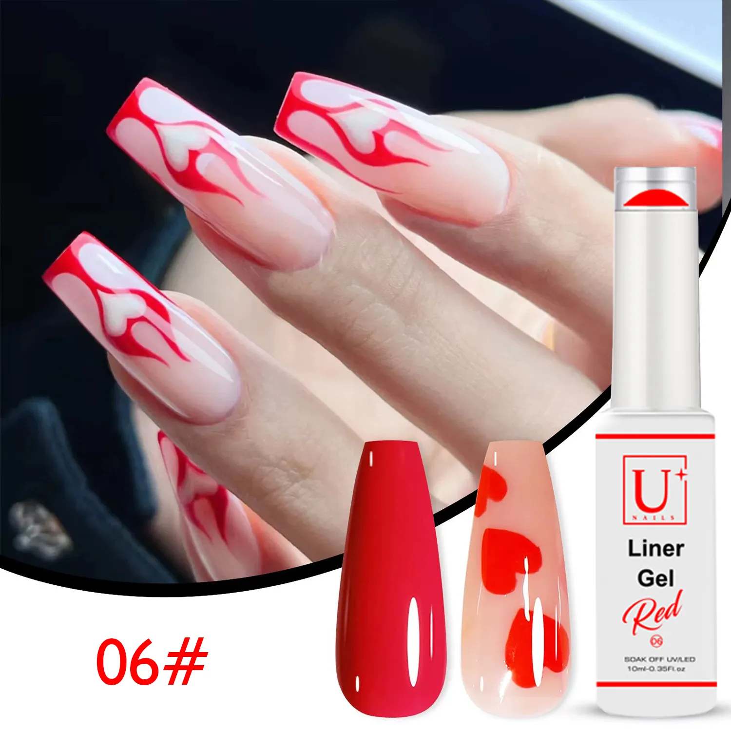 Custom Liner Art Gel For Nail Art (4)
