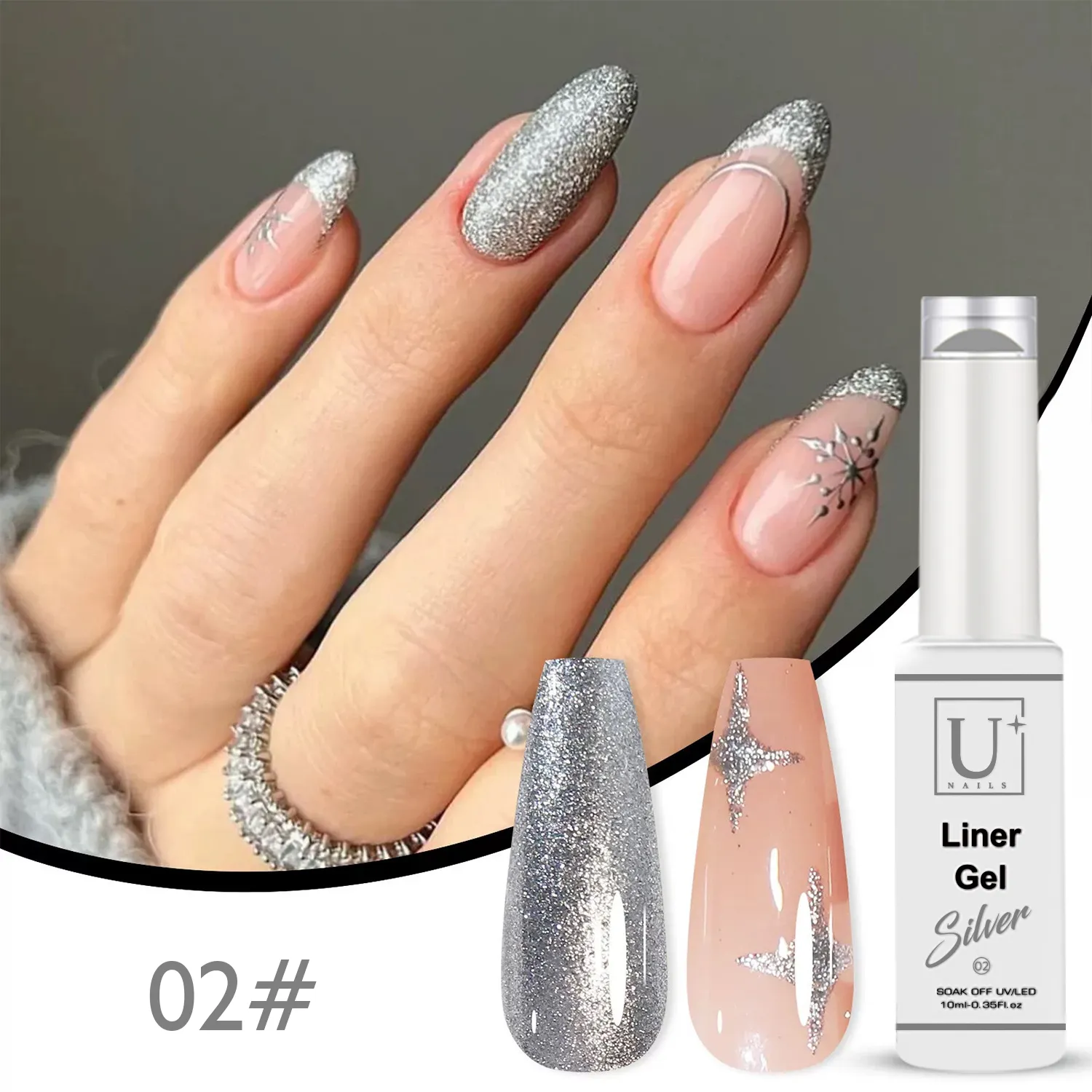 Custom Liner Art Gel For Nail Art (5)