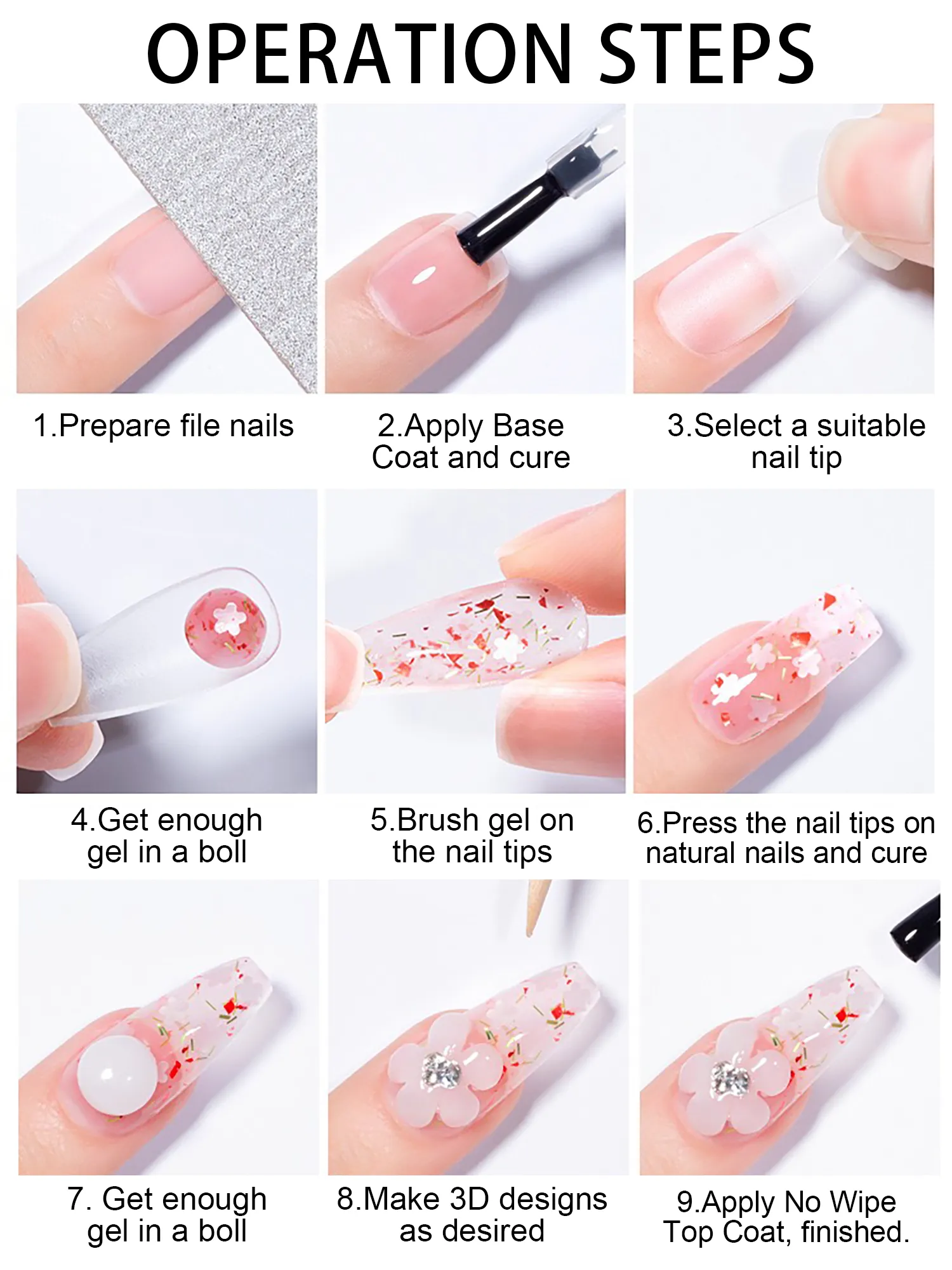 Fournisseur en gros de gel solide antiadhésif pour extension de main - yougel (7)