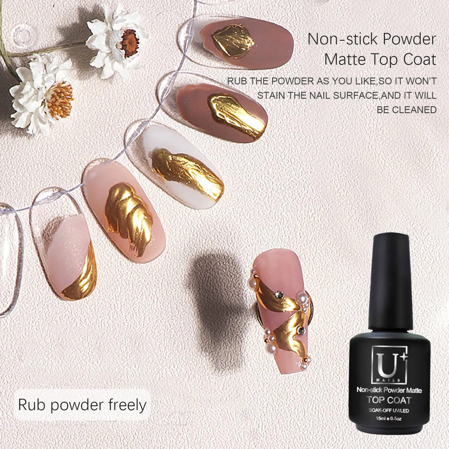 Wholesale Non Stick Powder Matte Top Coat Supplier