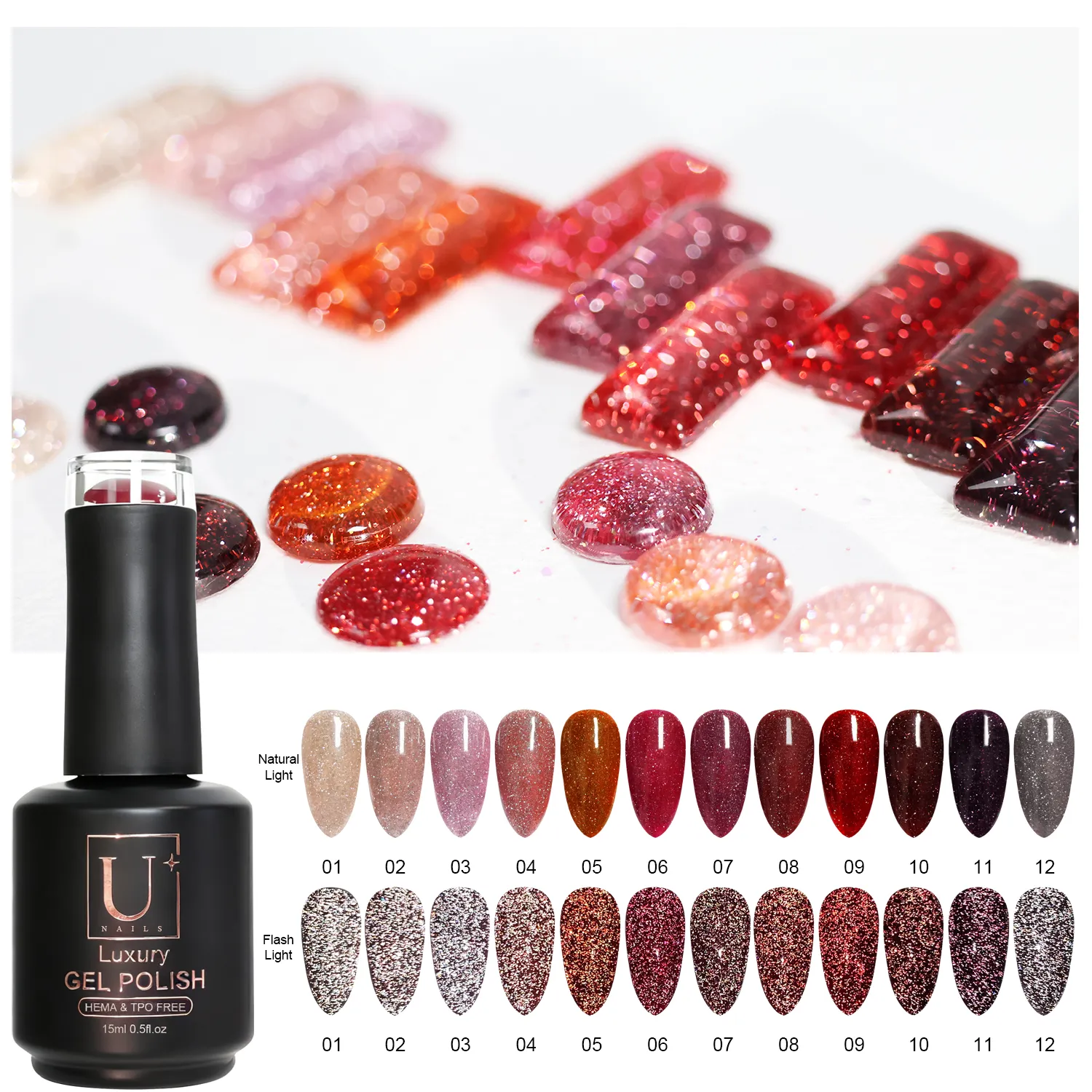 Bordeaux Diamond Gel Polish Wholesale Manufacturer - yougel