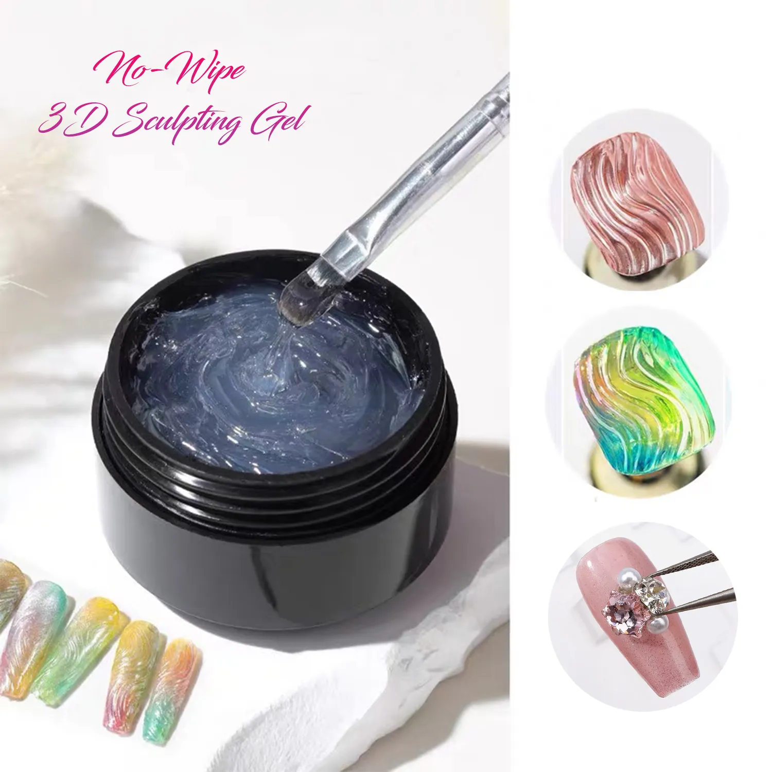 China 3D Texture Gel Nail Supplier - Yougel (2)