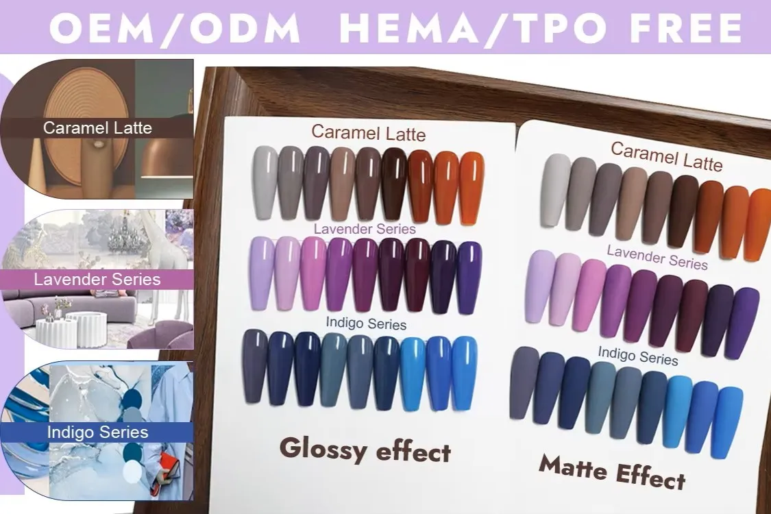 Choose HEMA-Free & TPO-Free Gel Polish Manufacturer