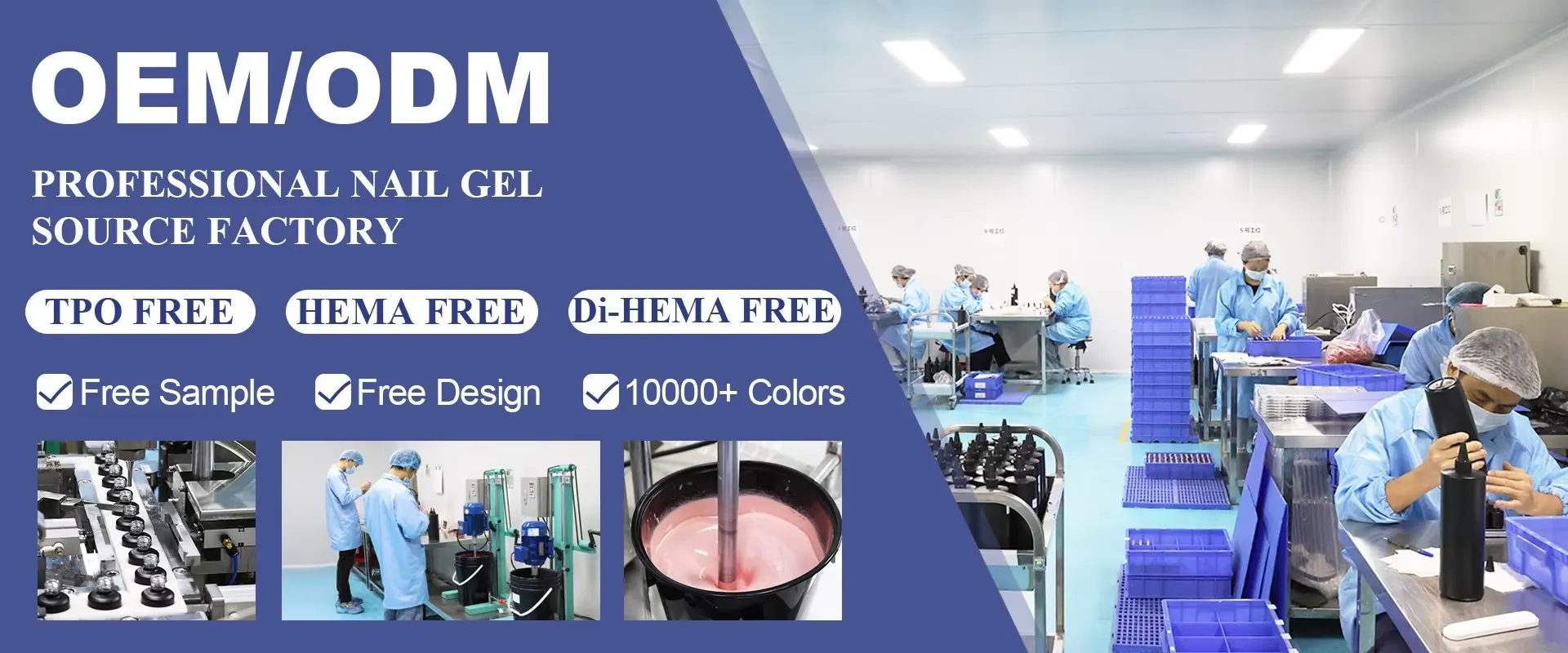 HEMA-Free & TPO-Free Gel Polish Manufacturer - chancescook