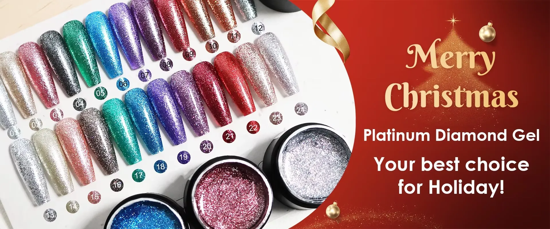 Best Christmas Gel Nail Polish Colors Wholesale