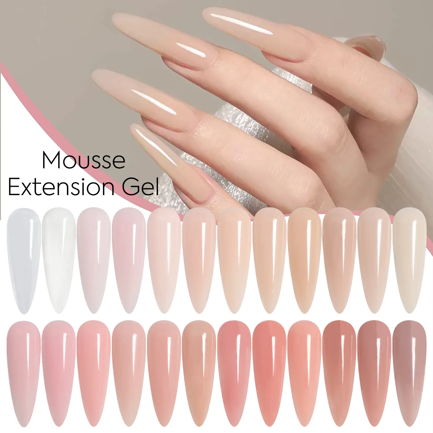 Bulk Mousse Extension Gel Manufacturer - Yougel (1)