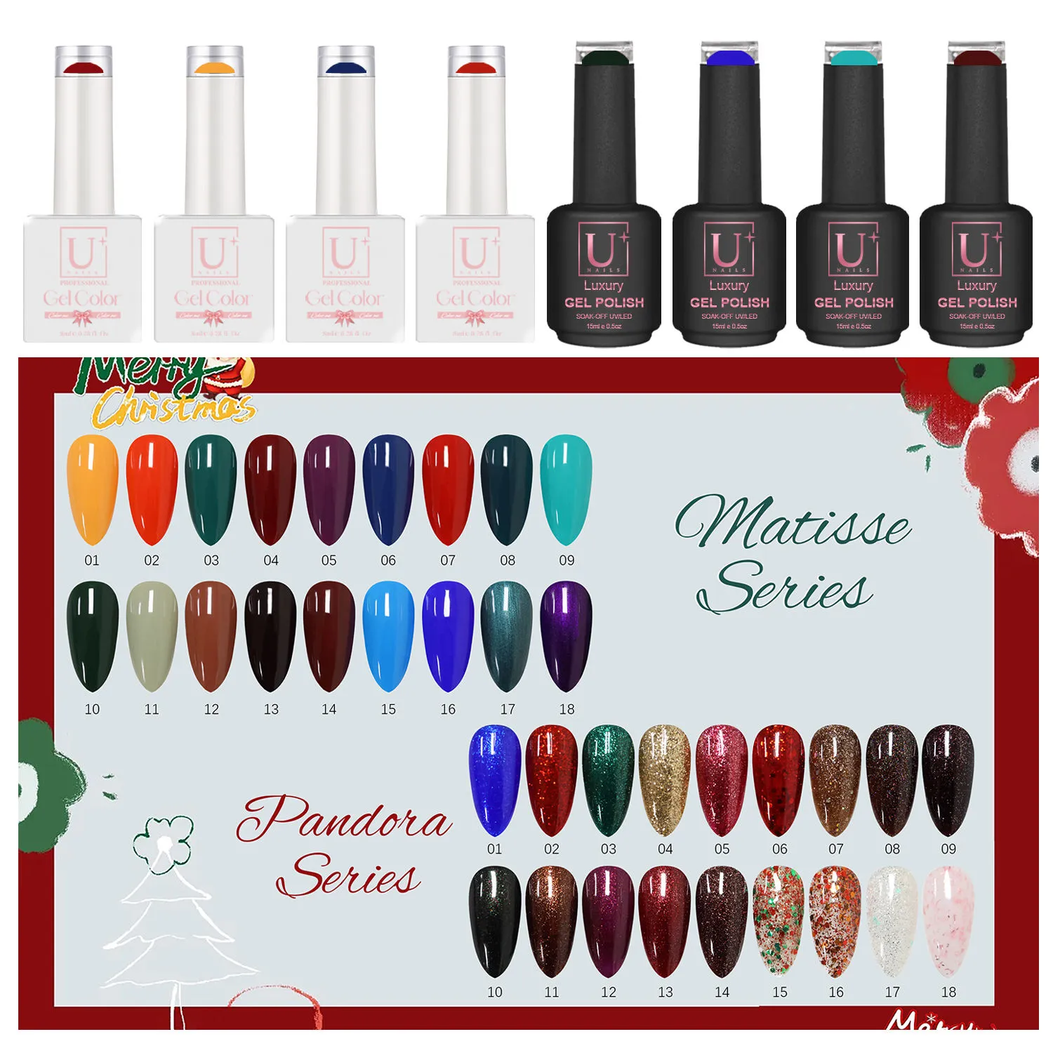 Christmas Gel Nail Polish Wholesale Manufacturer yougel (3)