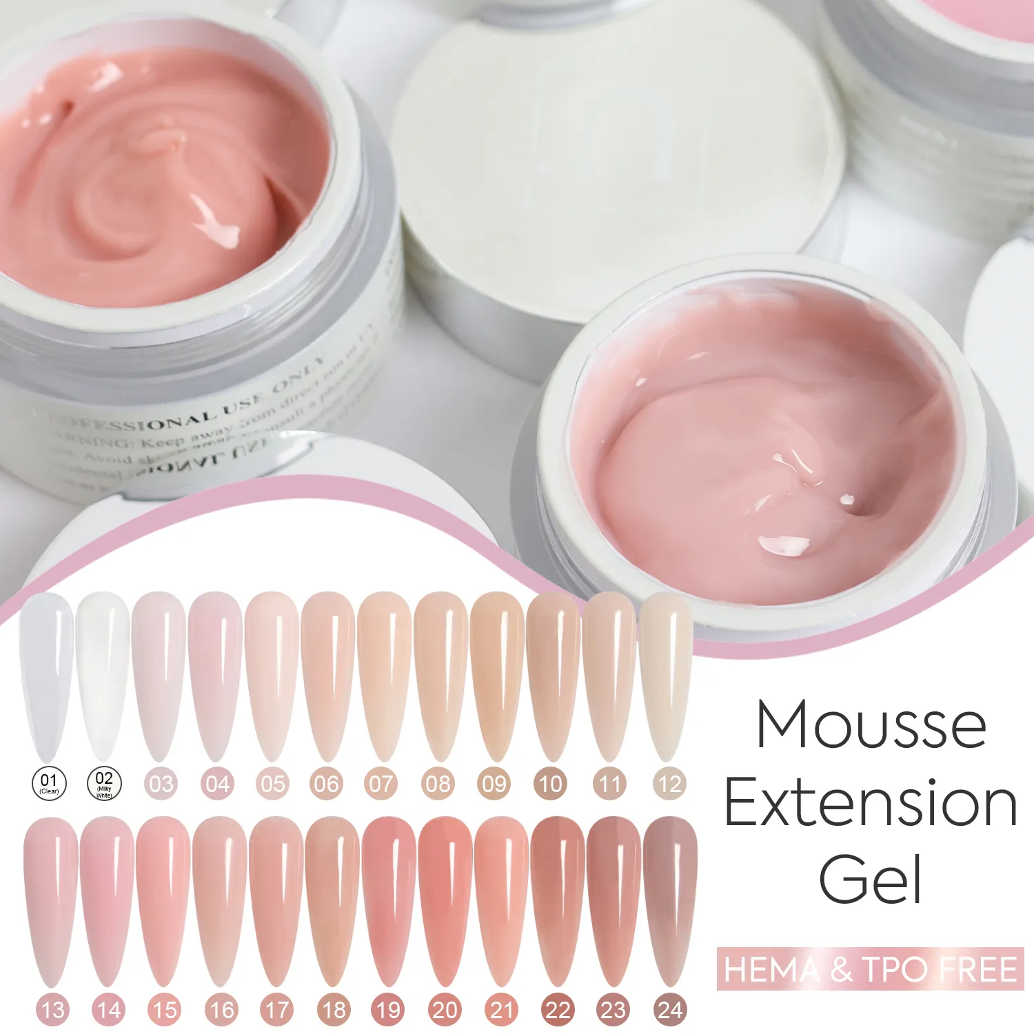 Wholesale Mousse Extension Gel Supplier - Yougel (8)