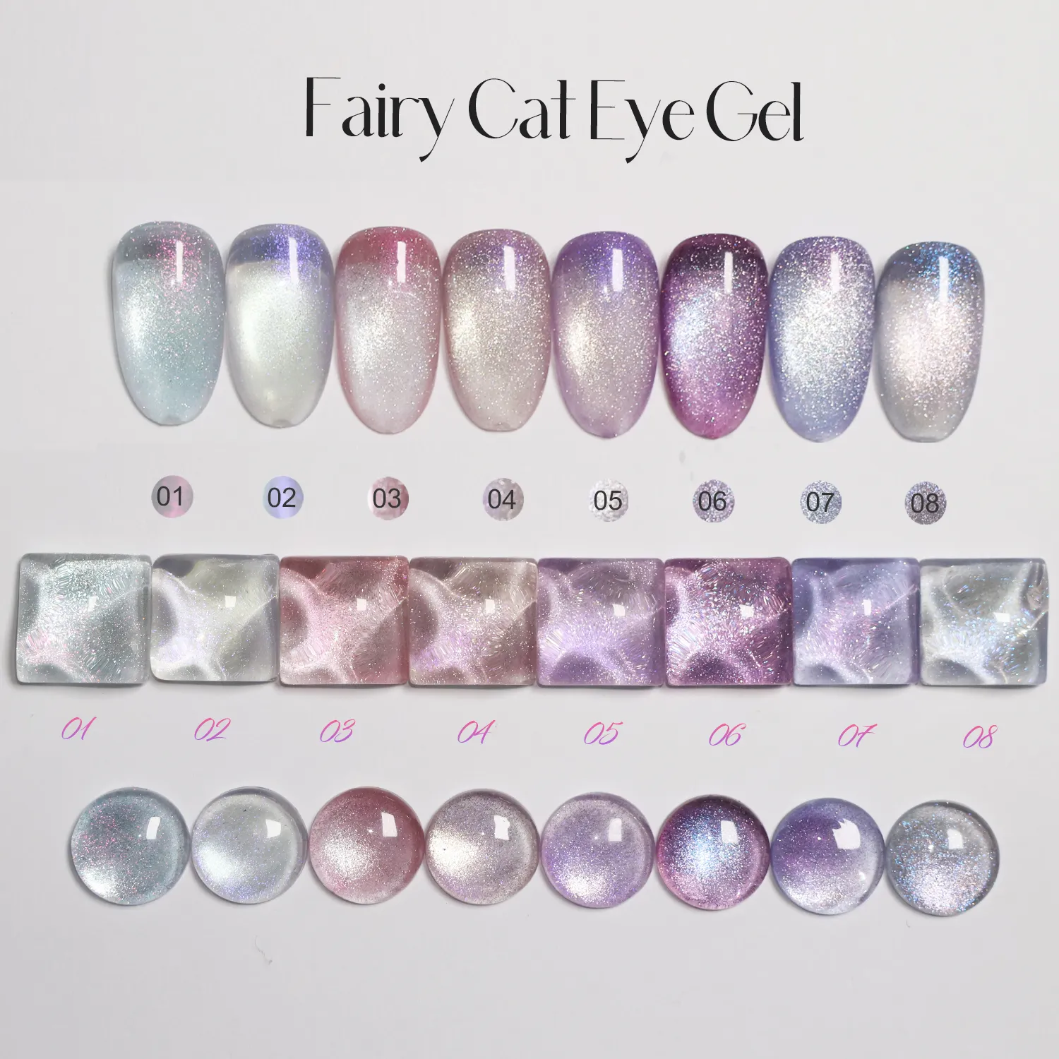 8 Colors Fairy Cat Eye Gel Wholesale Factory - Yougel (5)