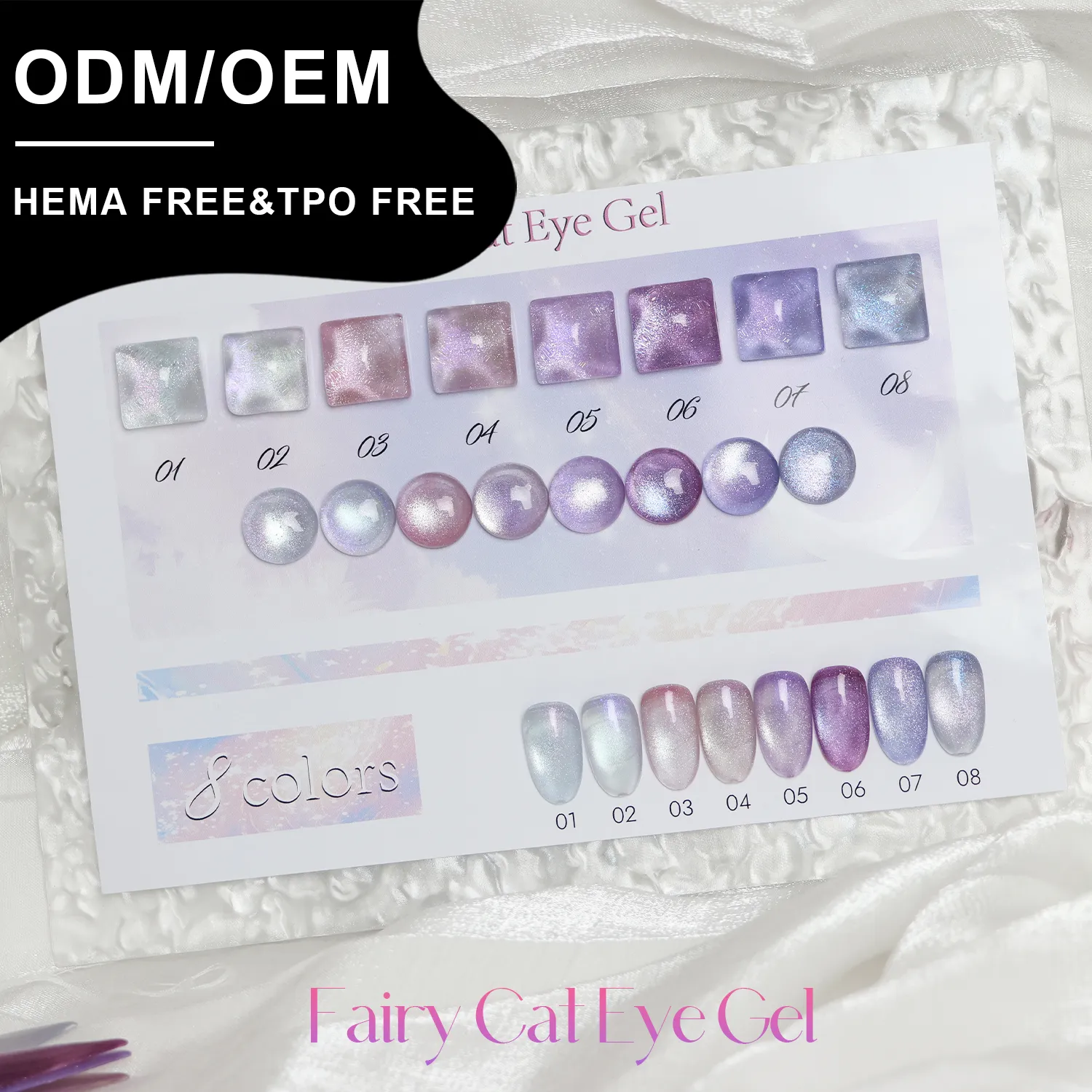 Esmalte de Gel Hada de Hielo de Porcelana Personalizado 8 Colores (6)