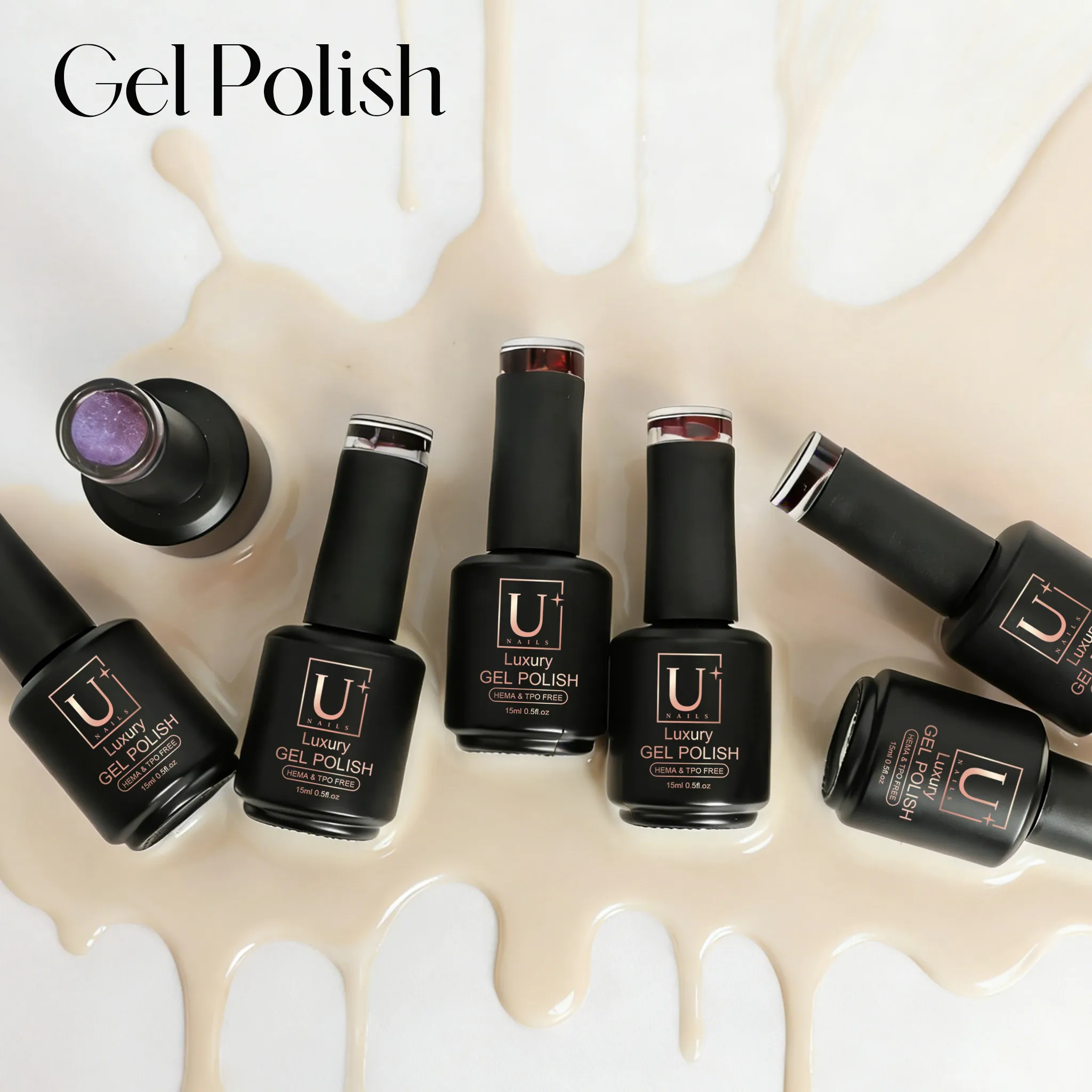 15ml Gel Polish Colors Bulk (5)