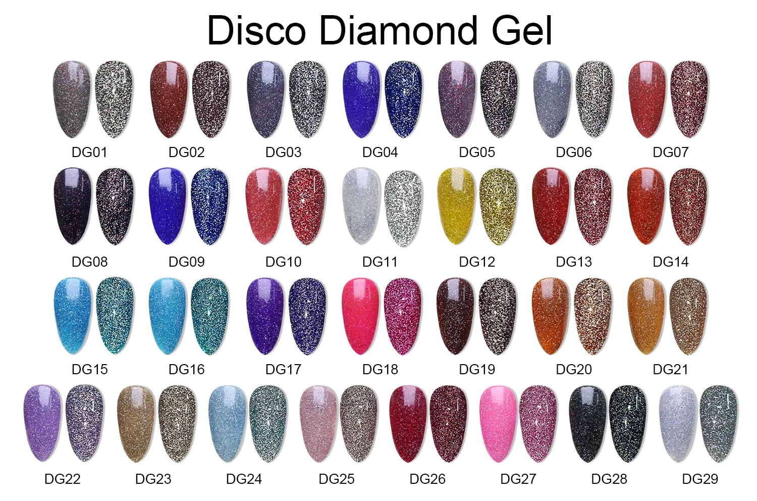 Custom Disco Diamond Gel for Nail Art (1)