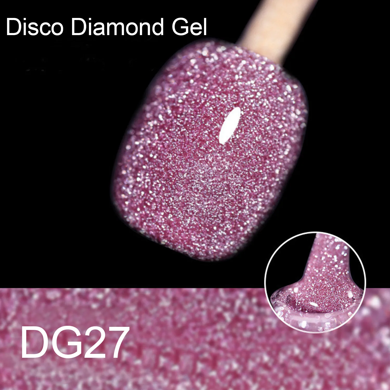 Custom Disco Diamond Gel for Nail Art (7)