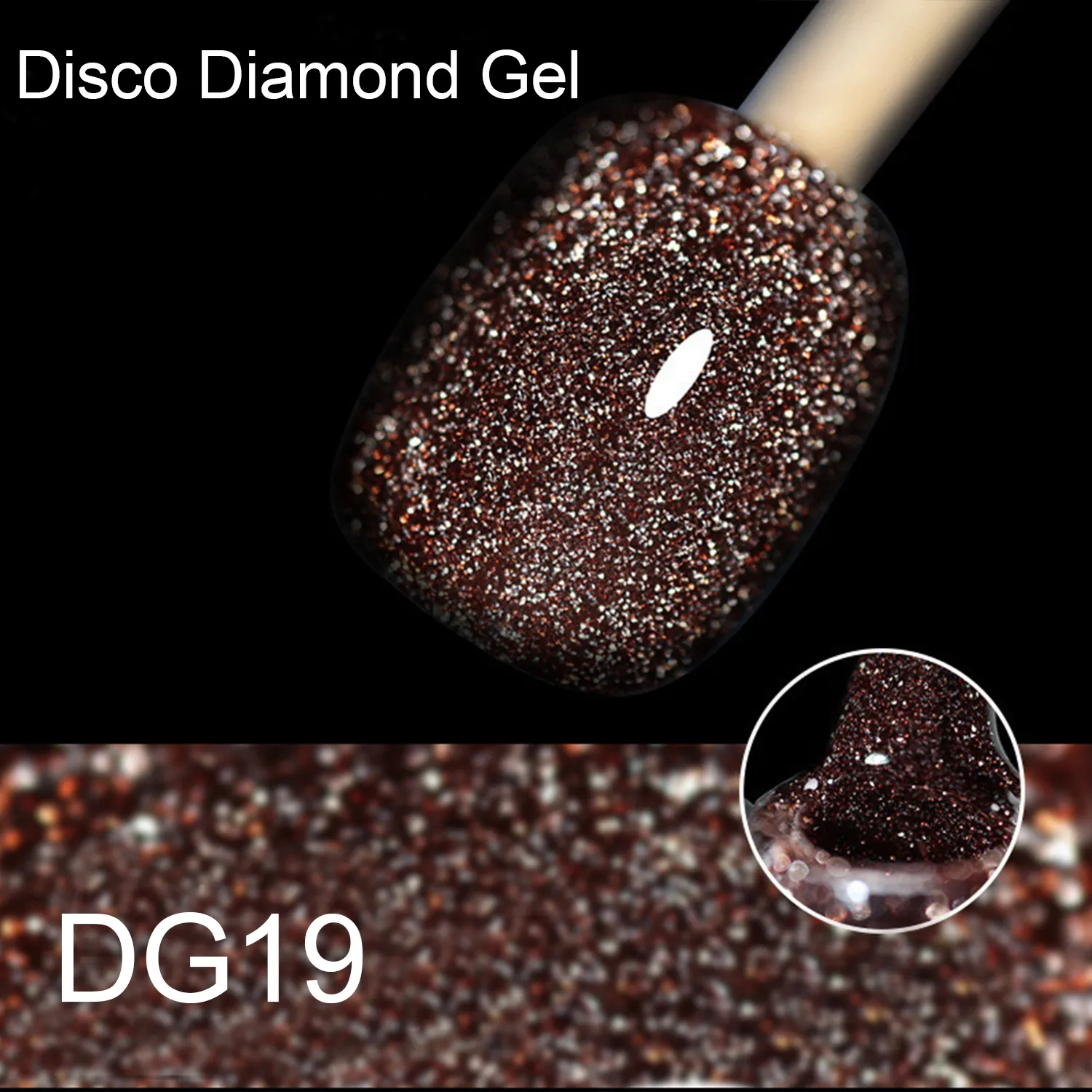 Custom Disco Diamond Gel for Nail Art (9)