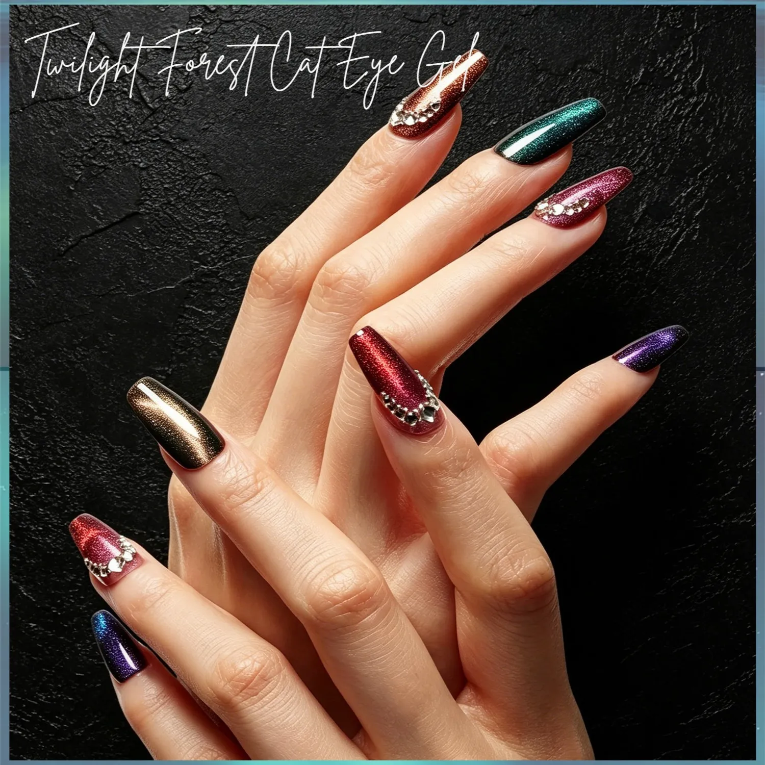Custom Twilight Forest Cat Eye Gel Factory (2)