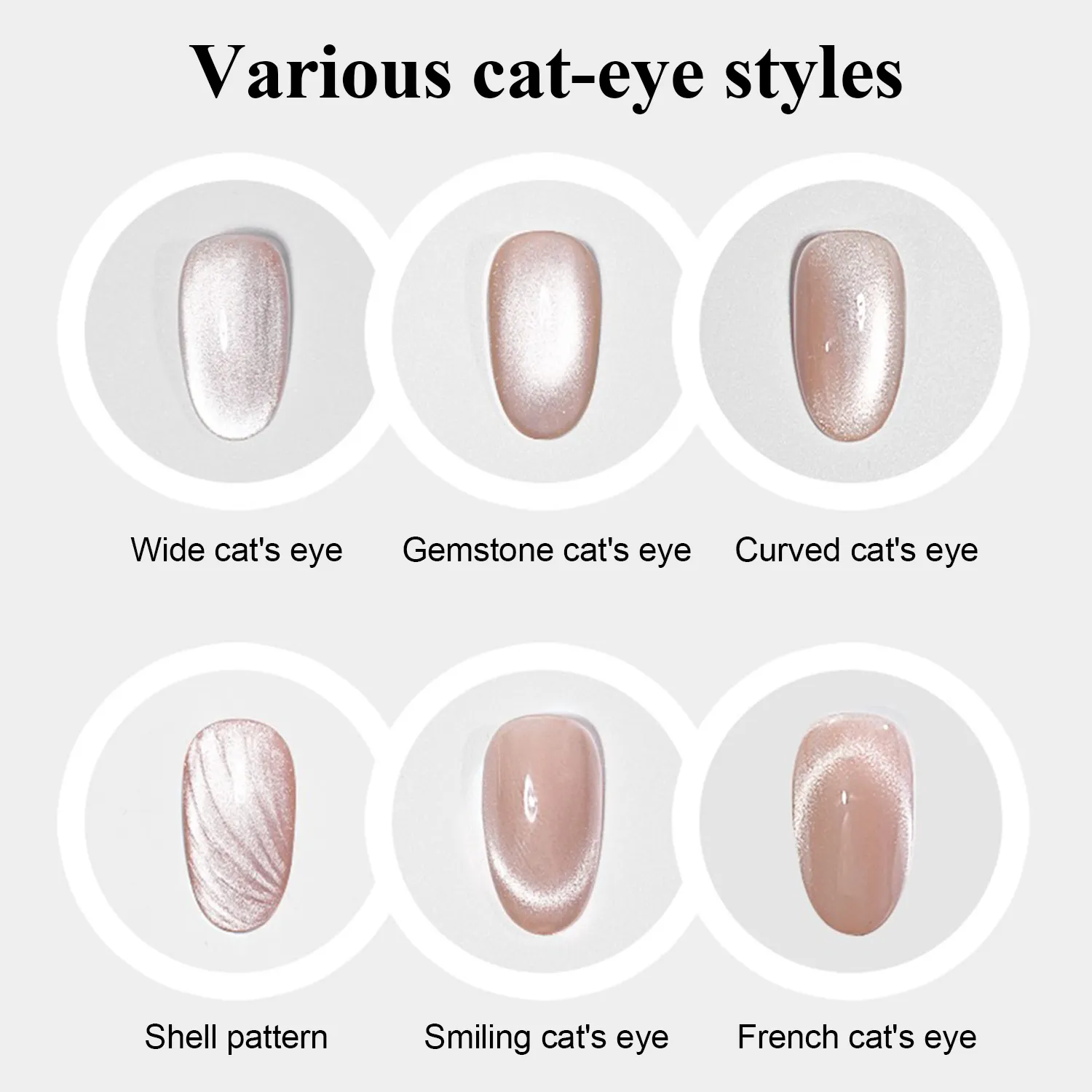 مورد مخصص لطلاء الأظافر الجل Moonlight Cat Eye - yougel (2)