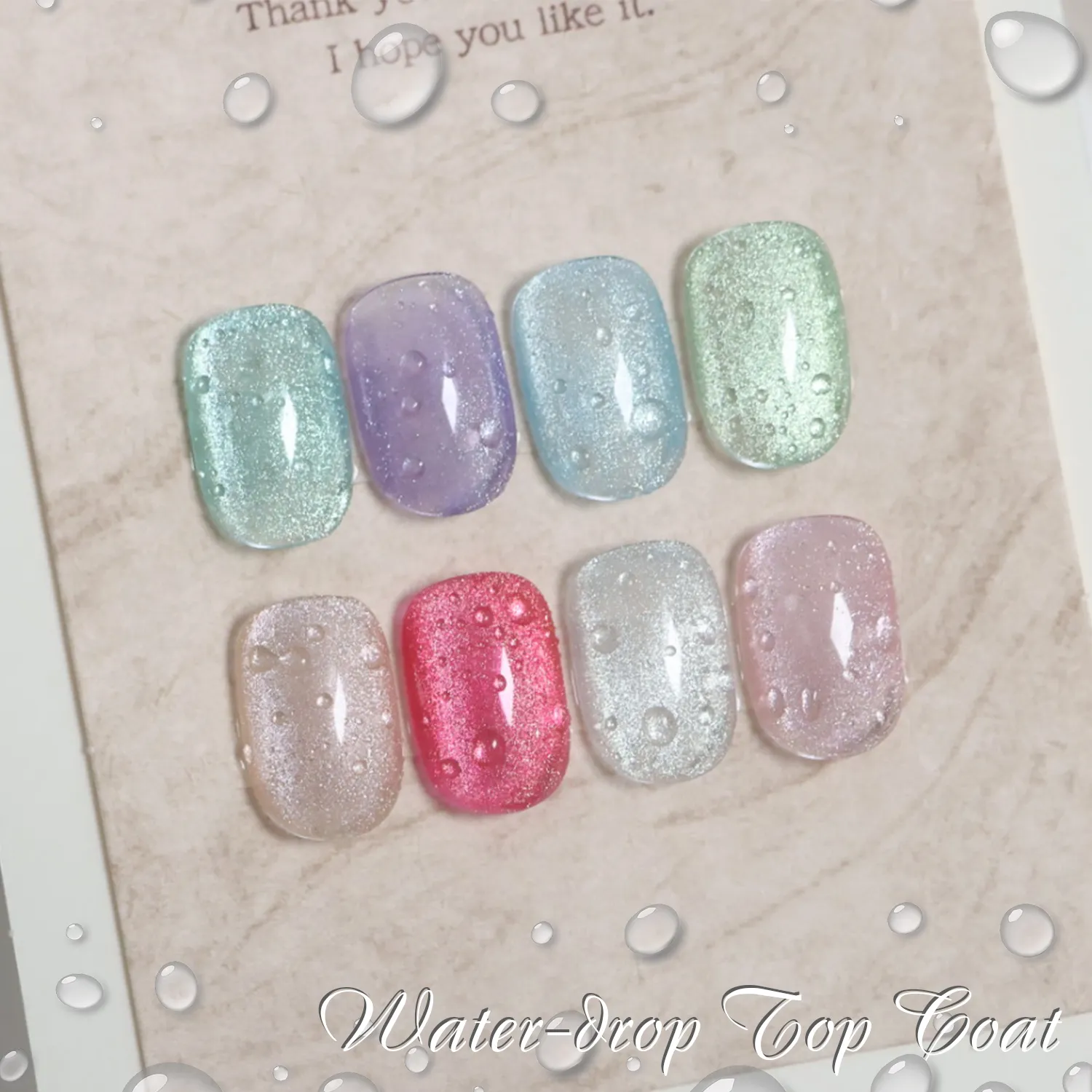 Custom Water Drop Top Gel Supplier (2)
