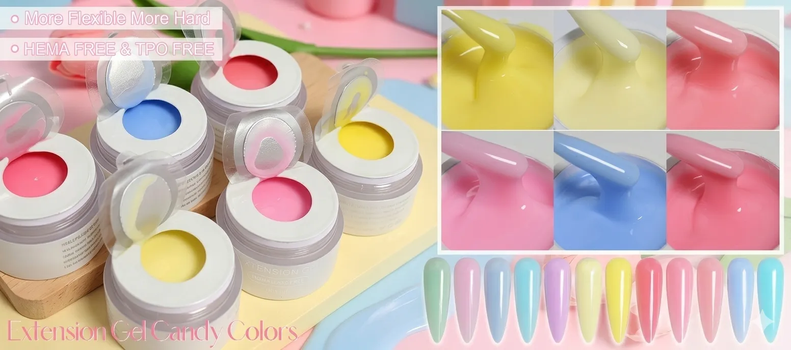 Extension Gel Candy Colors Wholesale Factory