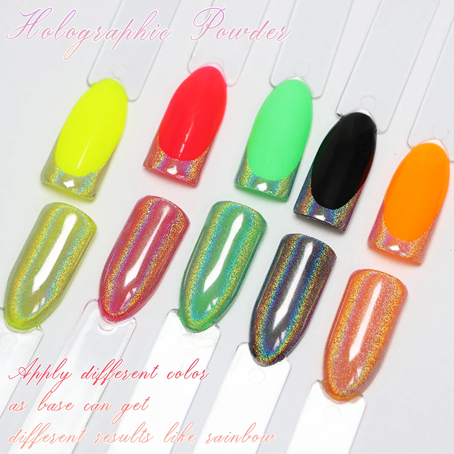 Private Label Holographic Chrome Powder OEM (2)