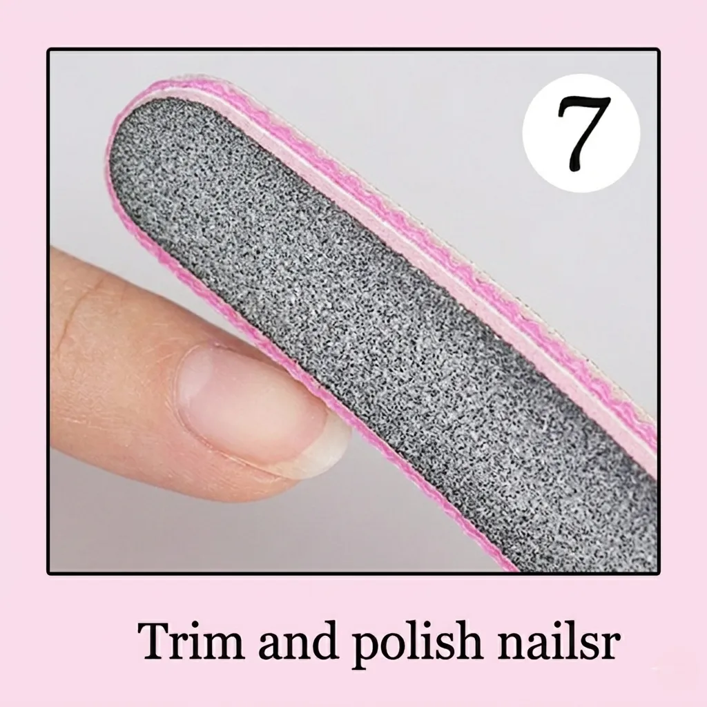 Trim and polish nailsr