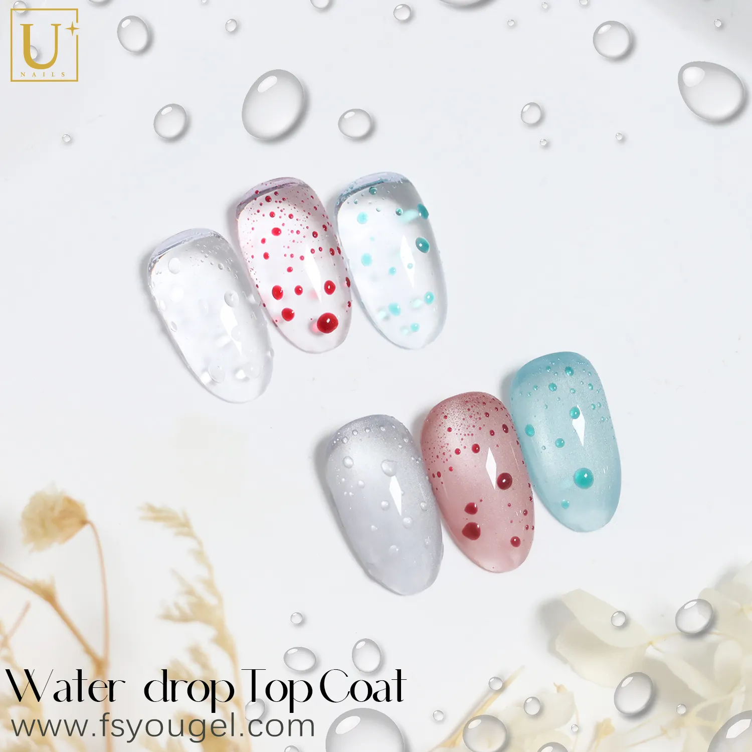 Wholesale 3D Water Drop Top Coat Supplier (4)