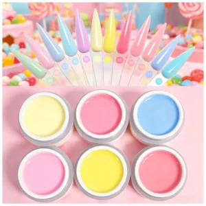 Wholesale Extension Gel Candy Colors Custom Factory (3)