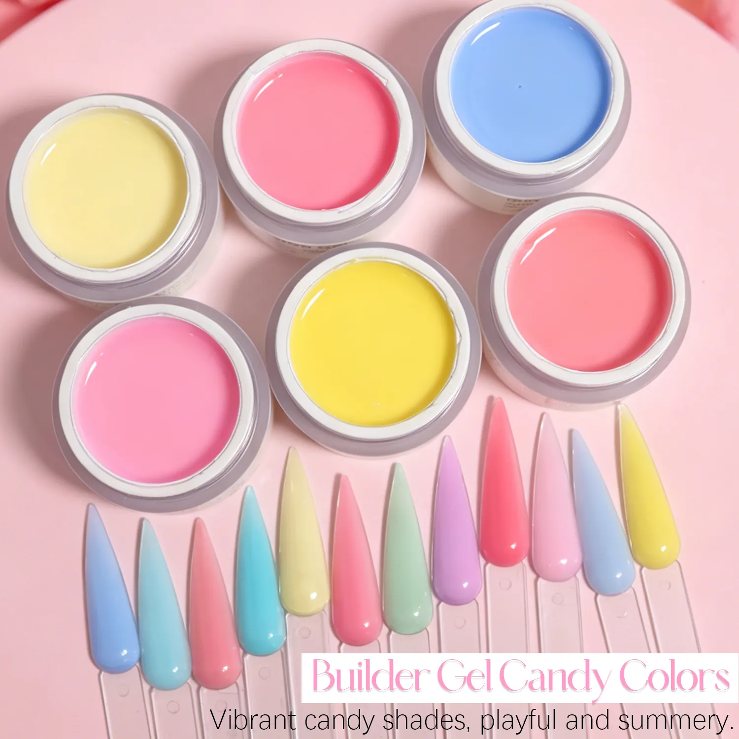 Wholesale Extension Gel Candy Colors Custom Factory (4)