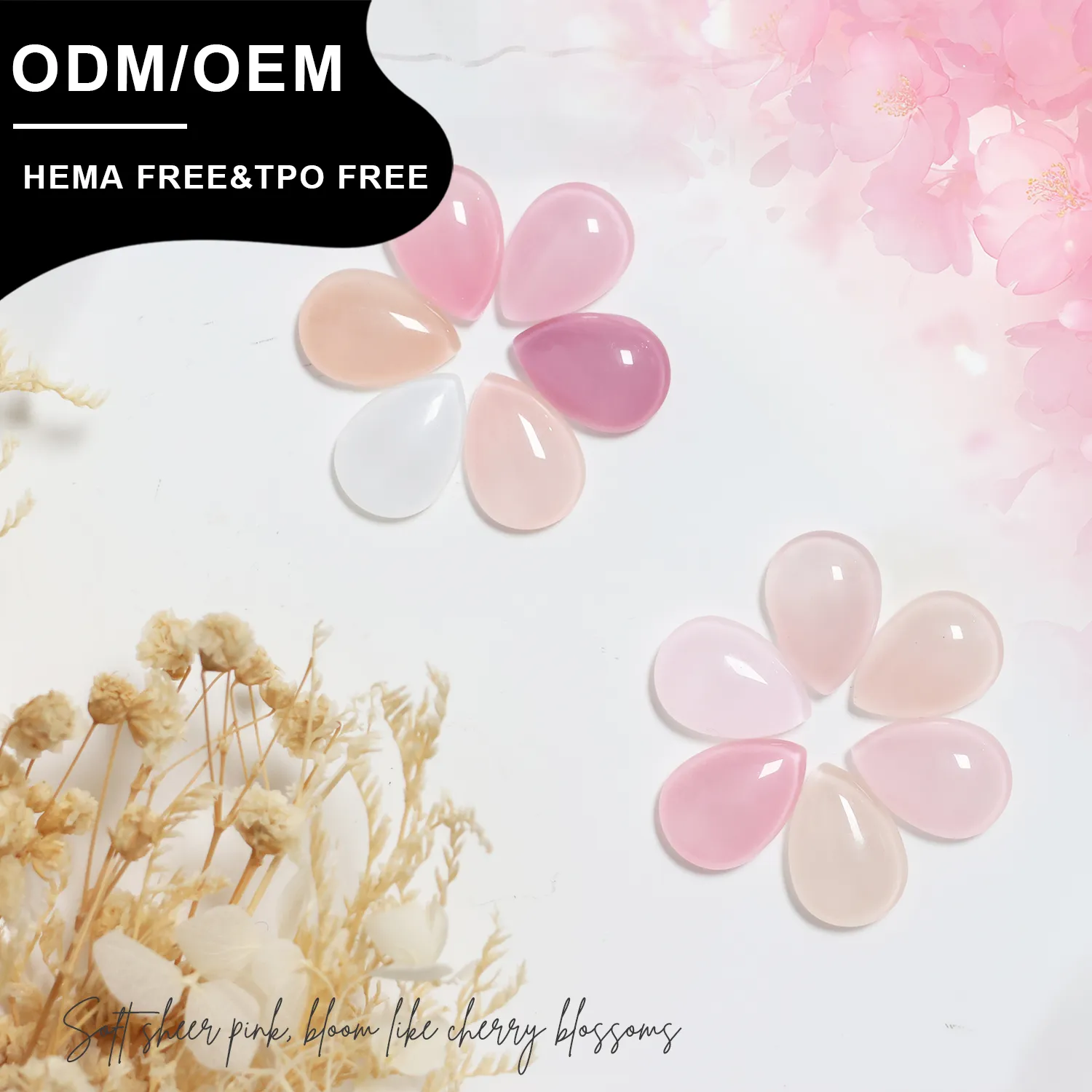 Vente en gros de vernis gel personnalisés couleur « Sheer Blush » (2)