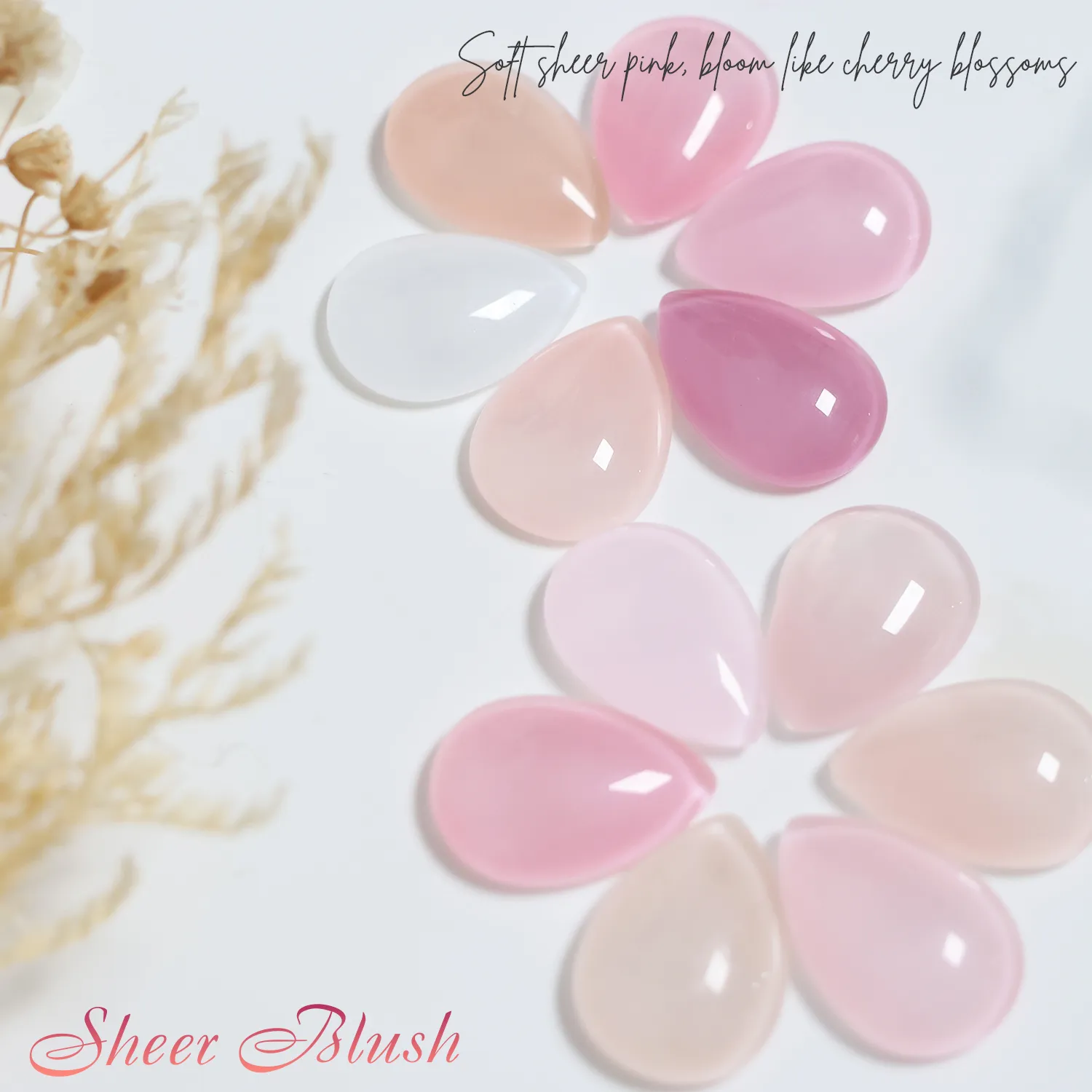 Vente en gros de vernis gel personnalisés couleur « Sheer Blush » (3)