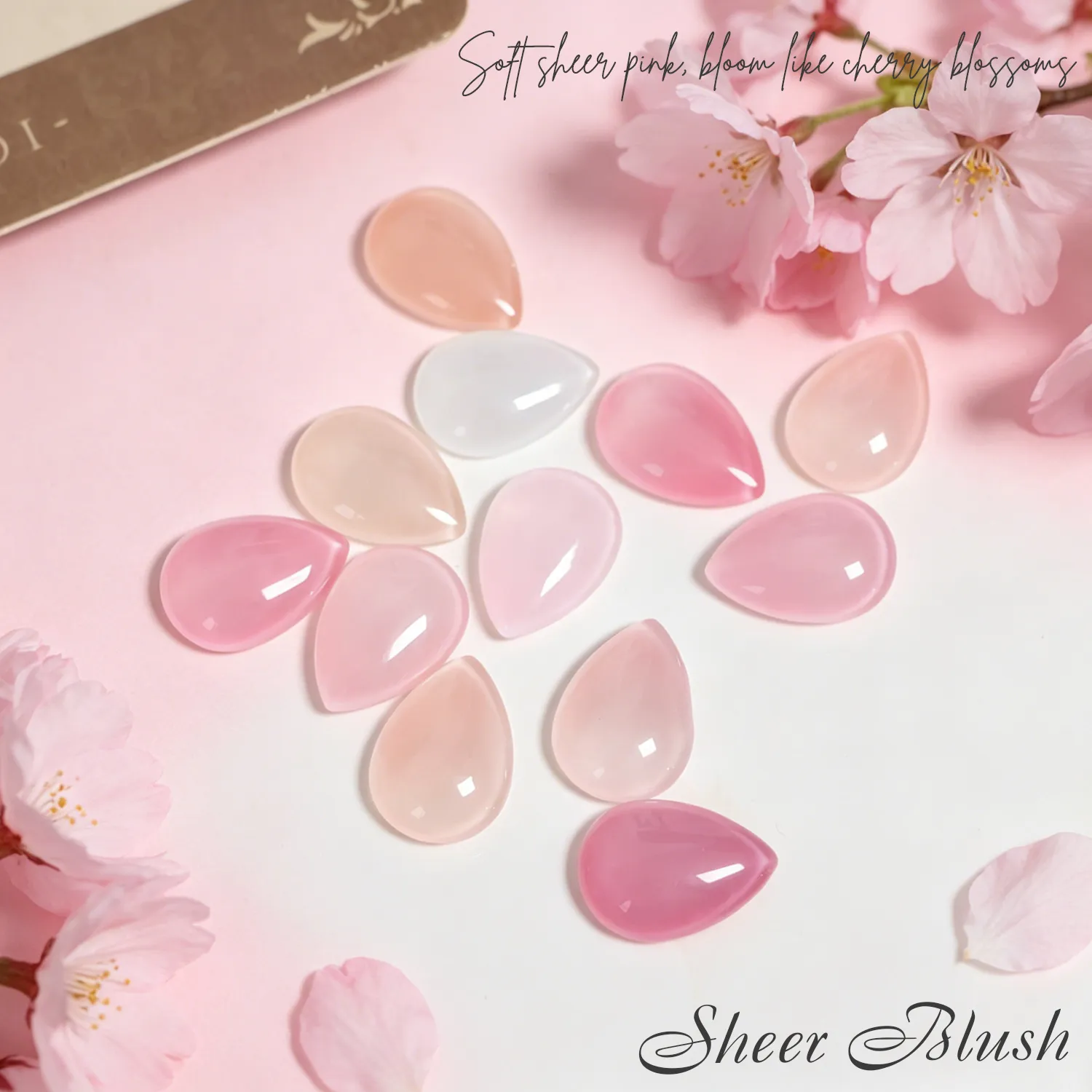 Vente en gros de vernis gel « Custom Sheer Blush » (5)