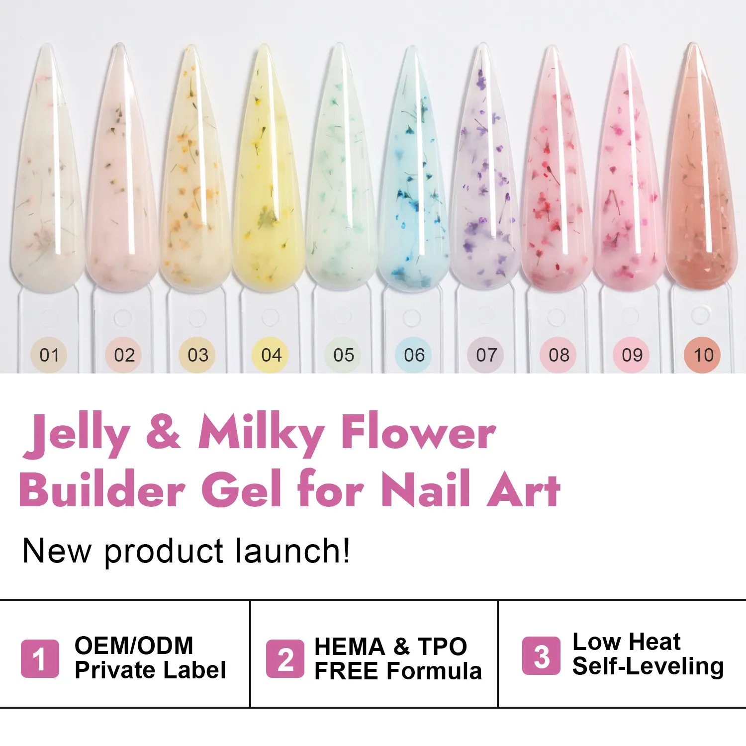 Milky Flower Builder Gel Wholesale Supplier (3)