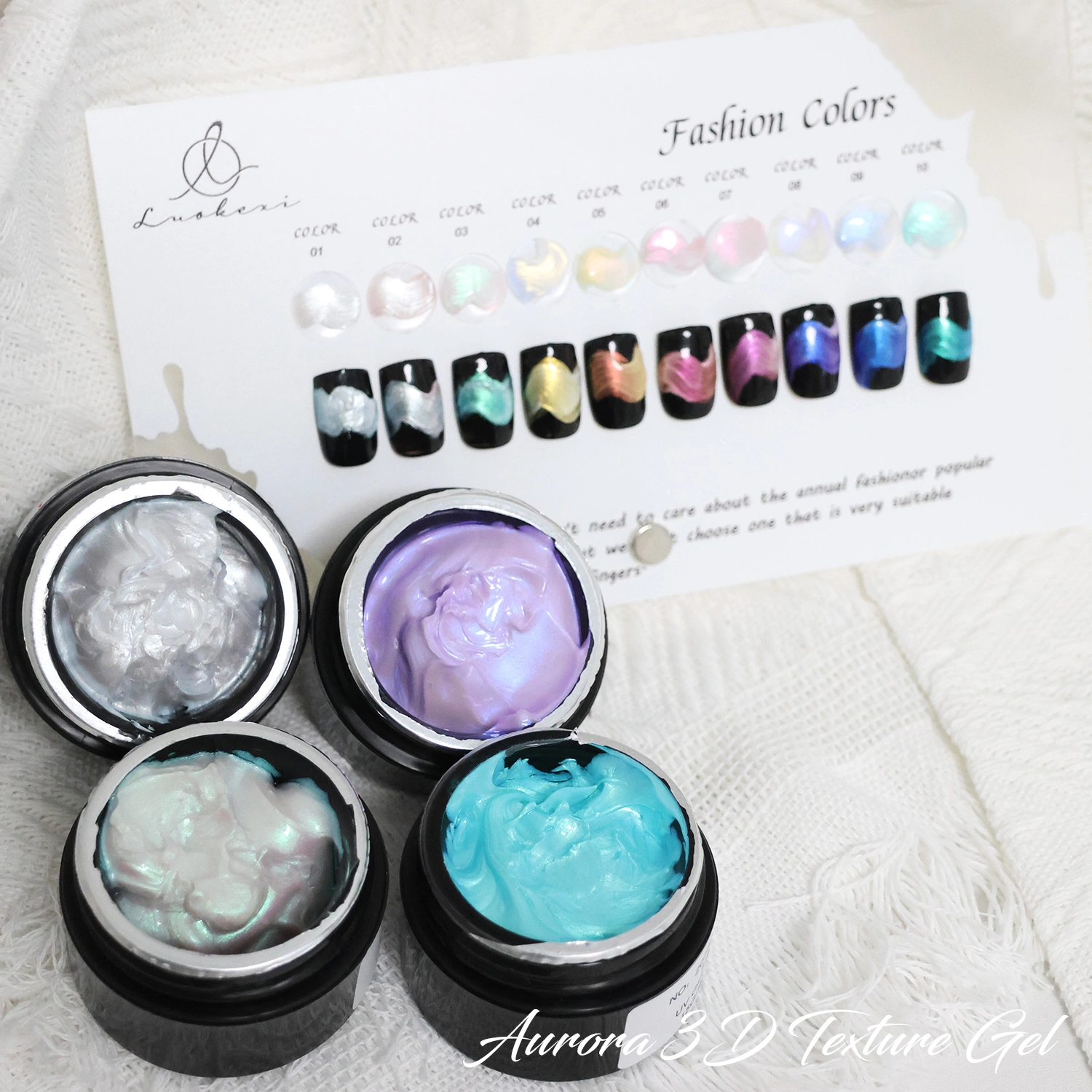 Custom Aurora 3D Texture Gel-5