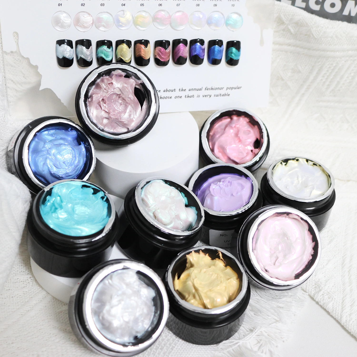 Custom Aurora 3D Texture Gel-7