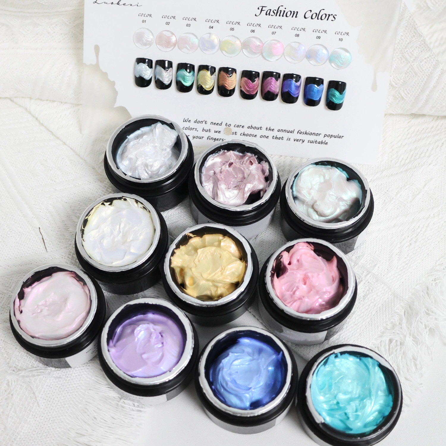 Custom Aurora 3D Texture Gel-8