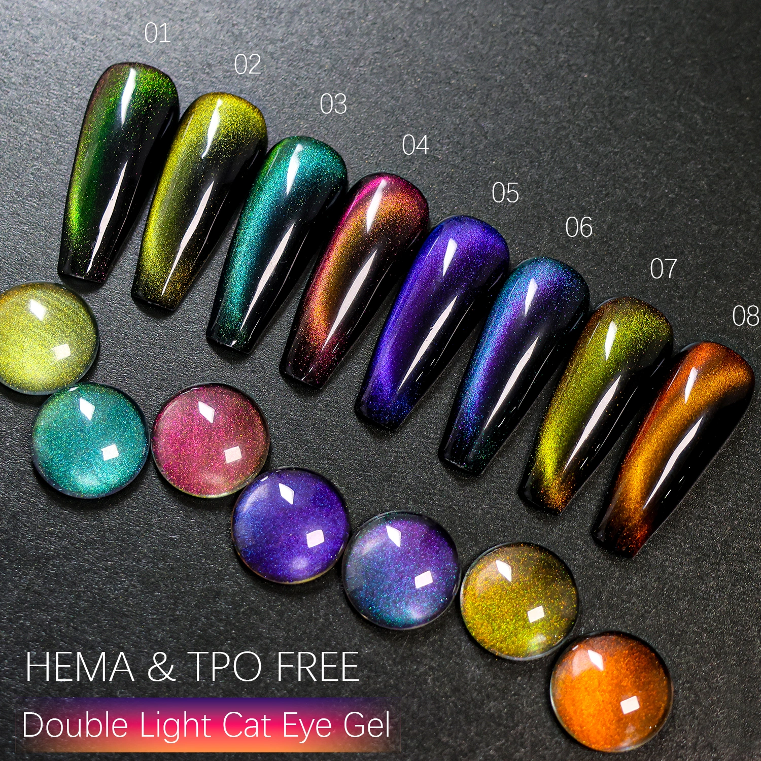 Custom Double Light Cat Eye Gel-2