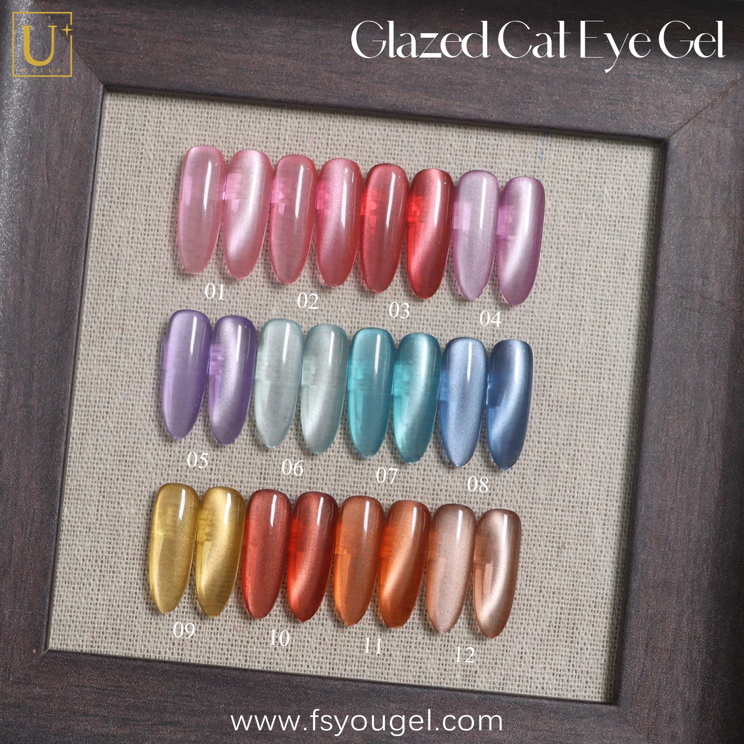Custom Glazed Cat Eye Gel Wholesale-5