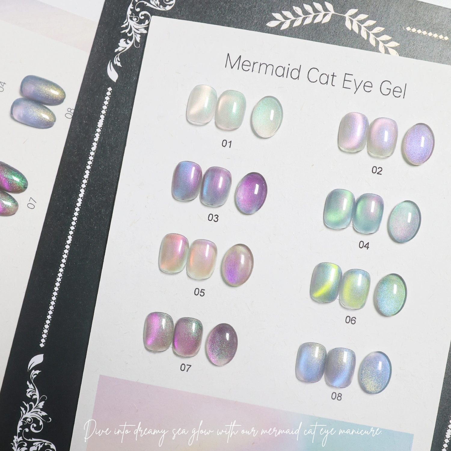 Custom Mermaid Cat Eye Gel-TPO-Free-2