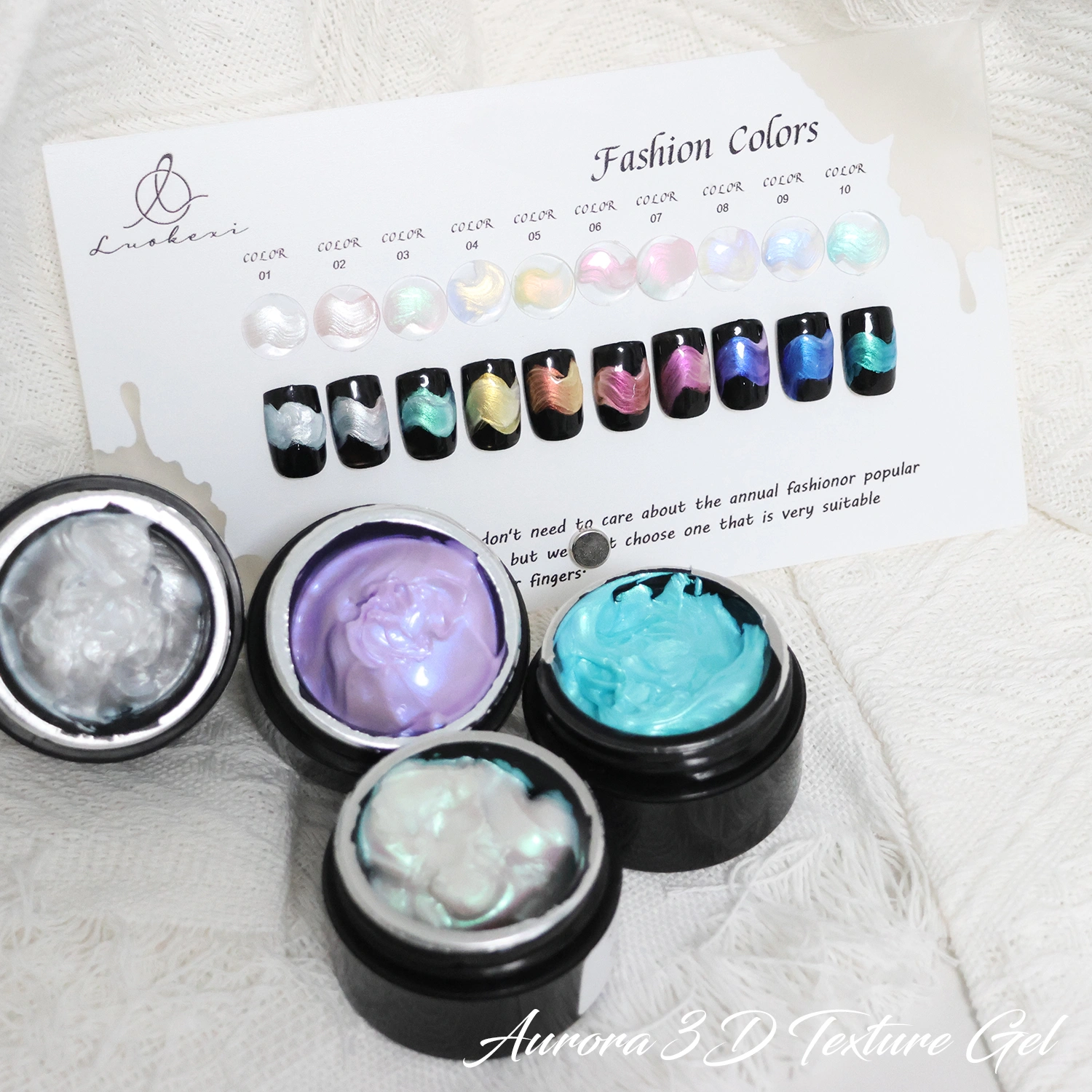 Wholesale Aurora 3D Texture Gel-4