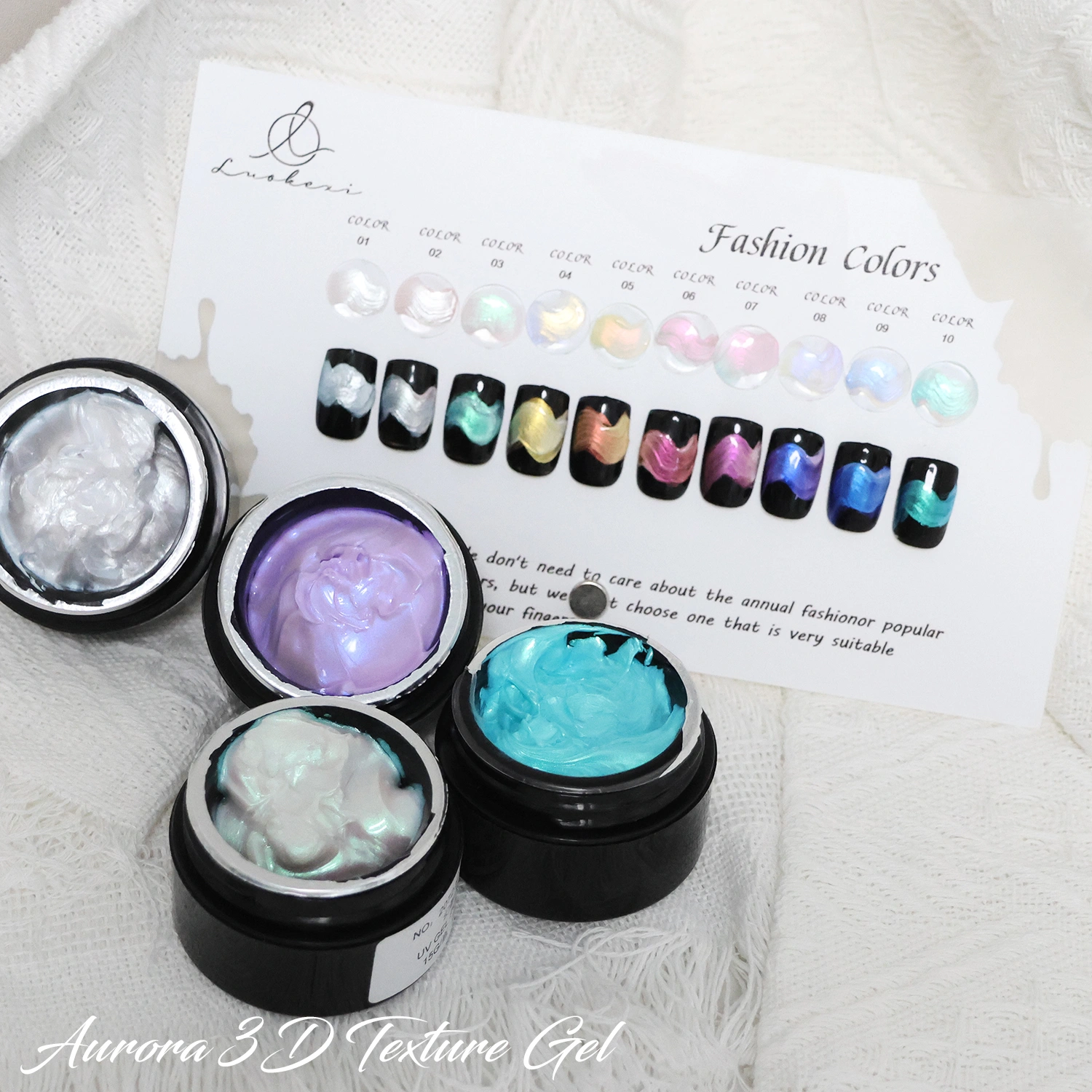Wholesale Aurora 3D Texture Gel-5